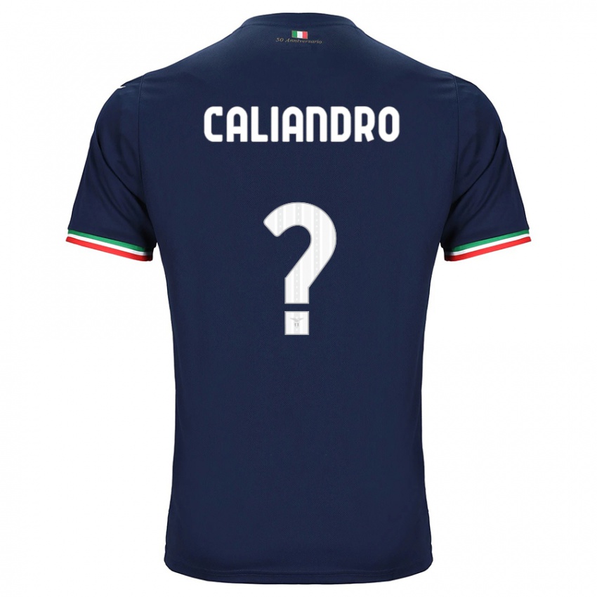 Kinder Stanislao Caliandro #0 Marine Auswärtstrikot Trikot 2023/24 T-Shirt Schweiz