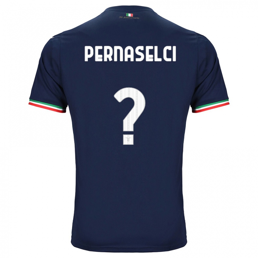 Kinder Leonardo Pernaselci #0 Marine Auswärtstrikot Trikot 2023/24 T-Shirt Schweiz