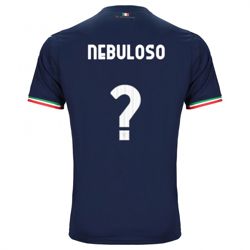 Enfant Maillot Giulio Nebuloso #0 Marin Tenues Extérieur 2023/24 T-Shirt Suisse