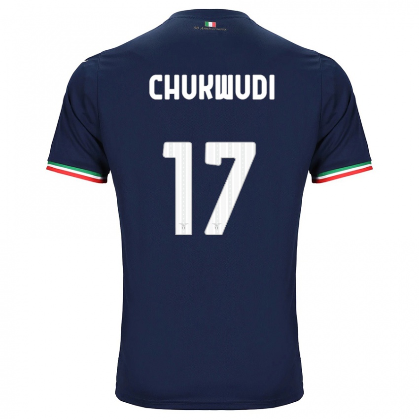 Enfant Maillot Ogonna Franca Chukwudi #17 Marin Tenues Extérieur 2023/24 T-Shirt Suisse