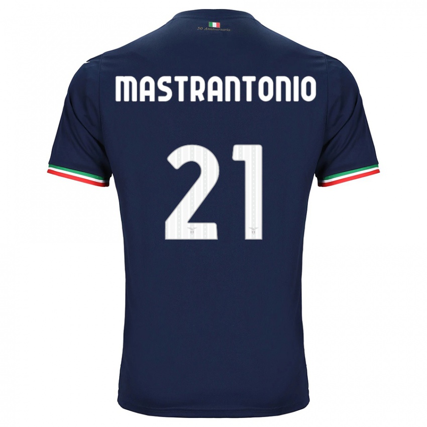 Enfant Maillot Ella Mastrantonio #21 Marin Tenues Extérieur 2023/24 T-Shirt Suisse