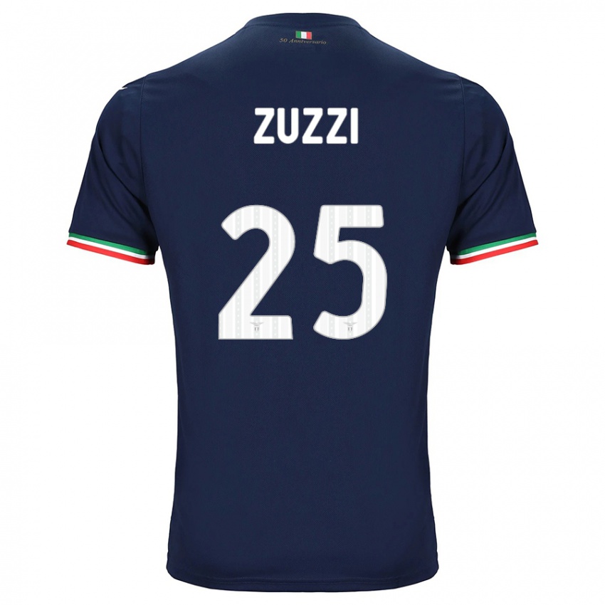 Kinder Giorgia Zuzzi #25 Marine Auswärtstrikot Trikot 2023/24 T-Shirt Schweiz