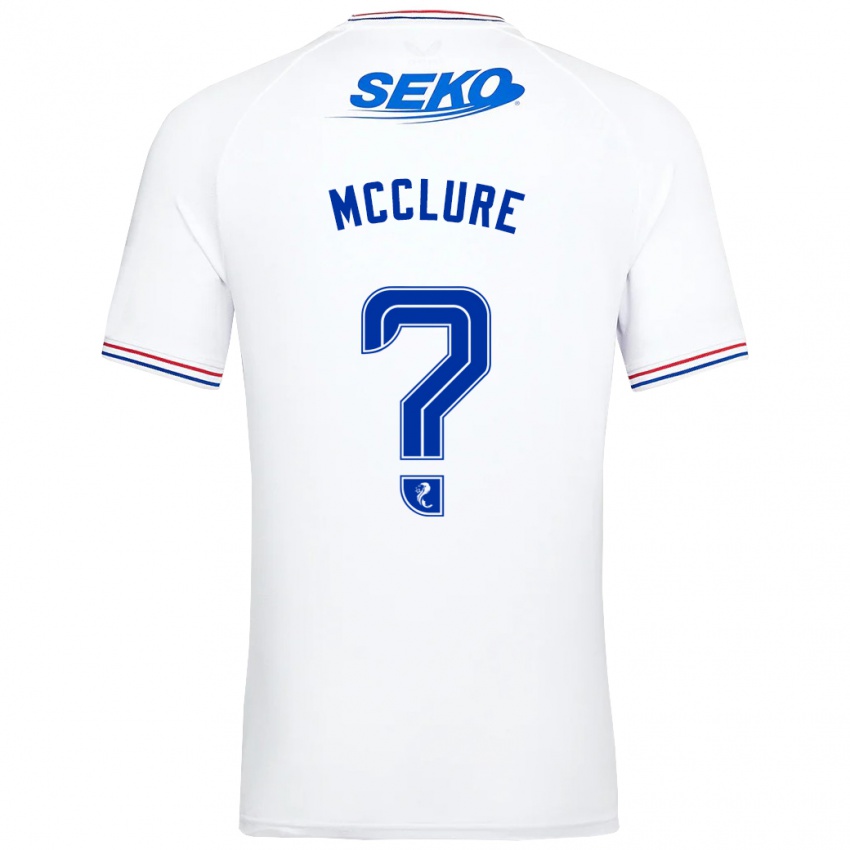 Kinder Blaine Mcclure #0 Weiß Auswärtstrikot Trikot 2023/24 T-Shirt Schweiz
