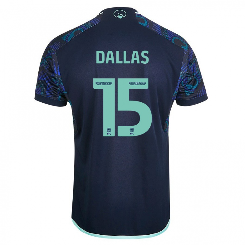 Enfant Maillot Stuart Dallas #15 Bleu Tenues Extérieur 2023/24 T-Shirt Suisse