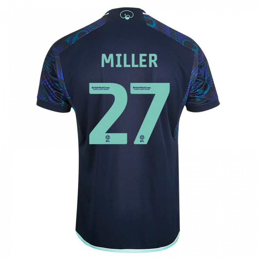 Enfant Maillot Amari Miller #27 Bleu Tenues Extérieur 2023/24 T-Shirt Suisse