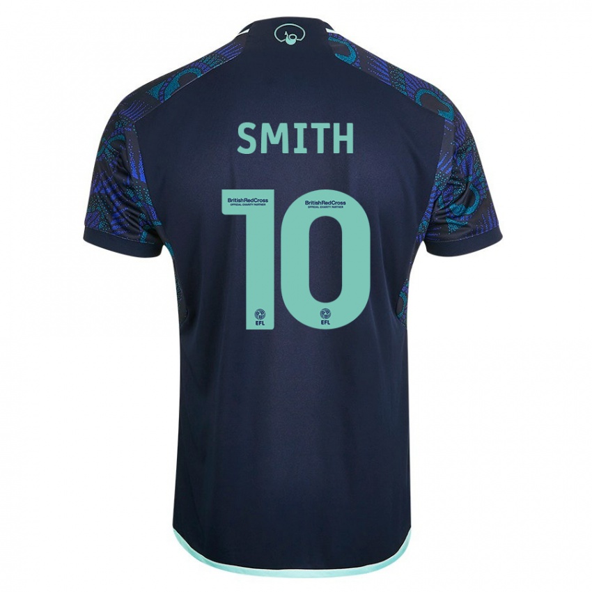 Enfant Maillot Kathryn Smith #10 Bleu Tenues Extérieur 2023/24 T-Shirt Suisse