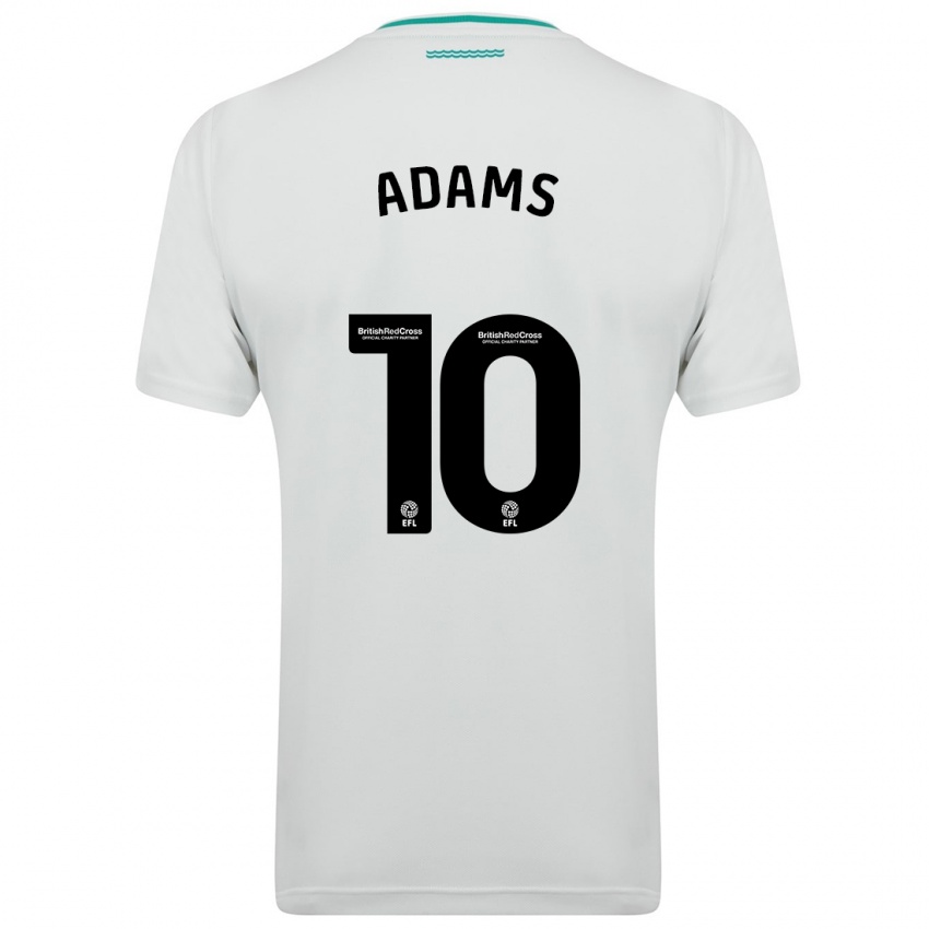 Enfant Maillot Ché Adams #10 Blanc Tenues Extérieur 2023/24 T-Shirt Suisse