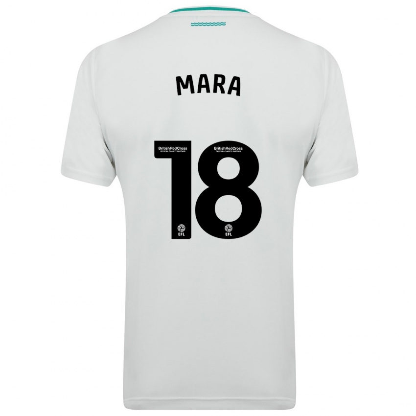 Enfant Maillot Sékou Mara #18 Blanc Tenues Extérieur 2023/24 T-Shirt Suisse
