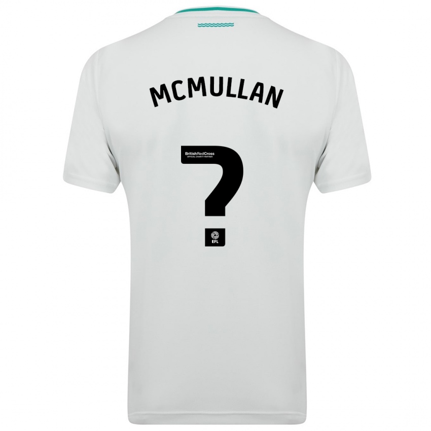 Enfant Maillot Korban Mcmullan #0 Blanc Tenues Extérieur 2023/24 T-Shirt Suisse