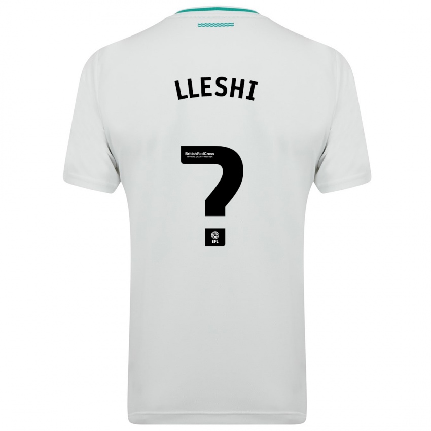 Kinder Henri Lleshi #0 Weiß Auswärtstrikot Trikot 2023/24 T-Shirt Schweiz