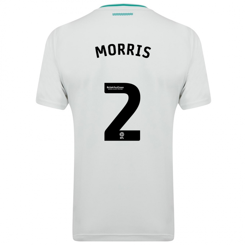 Enfant Maillot Ella Morris #2 Blanc Tenues Extérieur 2023/24 T-Shirt Suisse