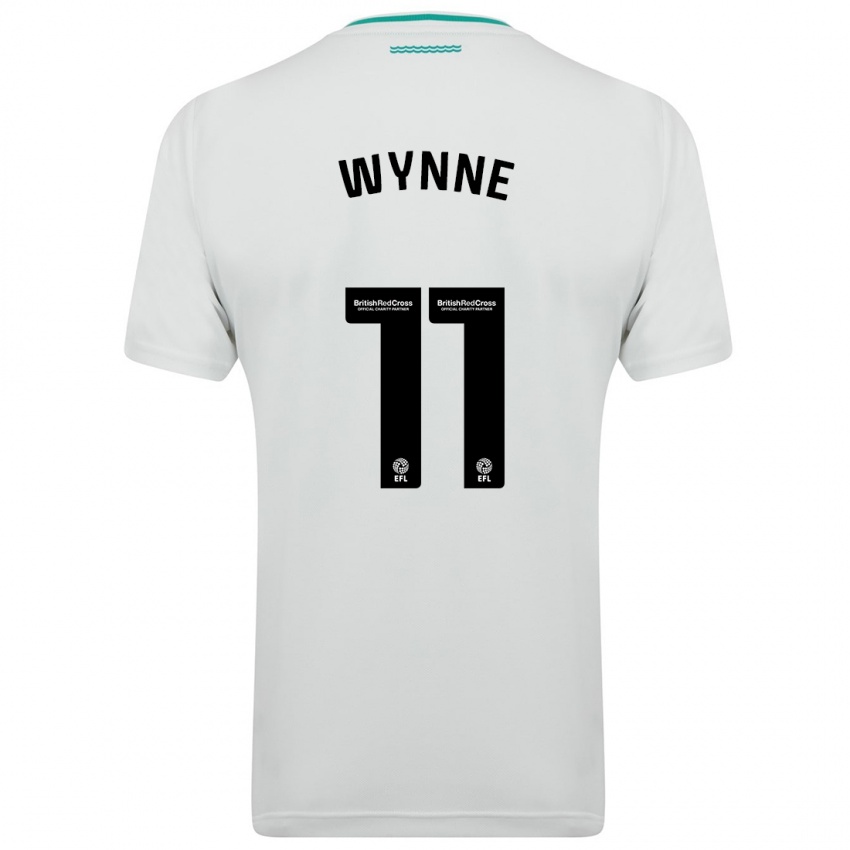 Kinder Megan Wynne #11 Weiß Auswärtstrikot Trikot 2023/24 T-Shirt Schweiz