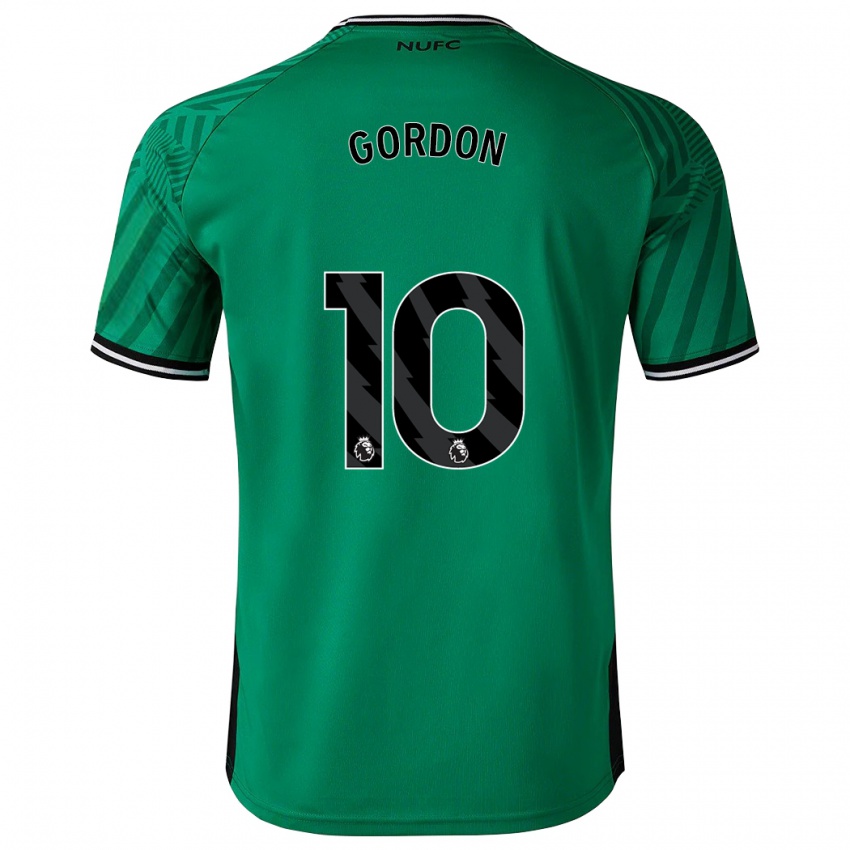 Enfant Maillot Anthony Gordon #10 Vert Tenues Extérieur 2023/24 T-Shirt Suisse