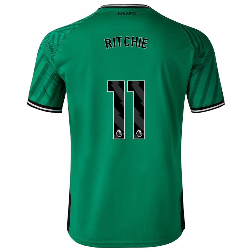 Enfant Maillot Matt Ritchie #11 Vert Tenues Extérieur 2023/24 T-Shirt Suisse