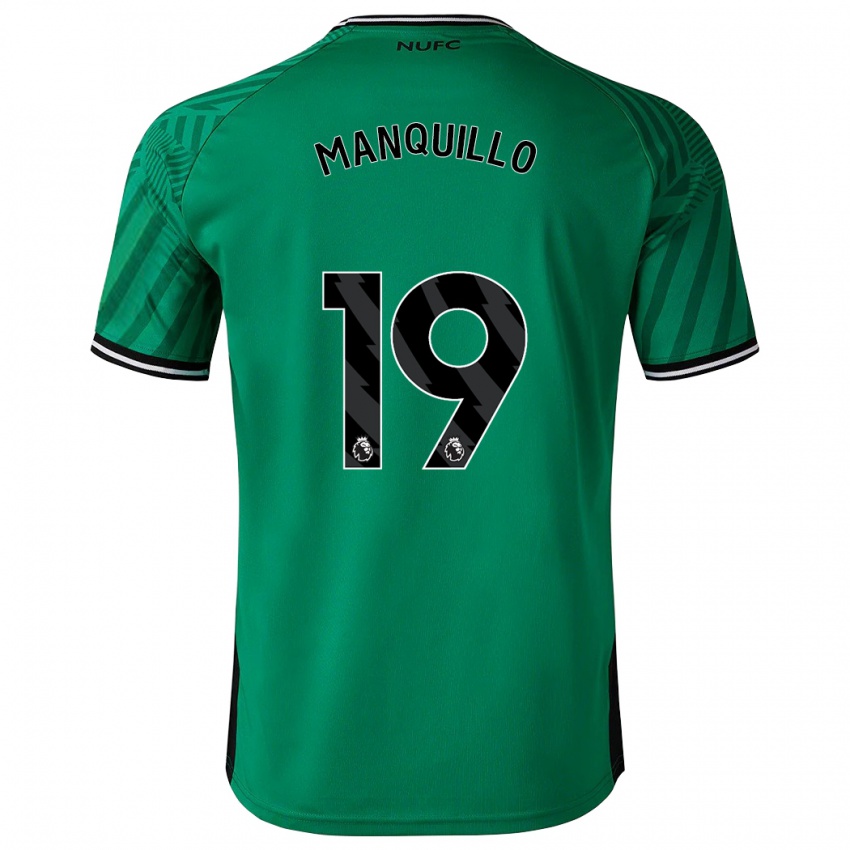 Enfant Maillot Javier Manquillo #19 Vert Tenues Extérieur 2023/24 T-Shirt Suisse