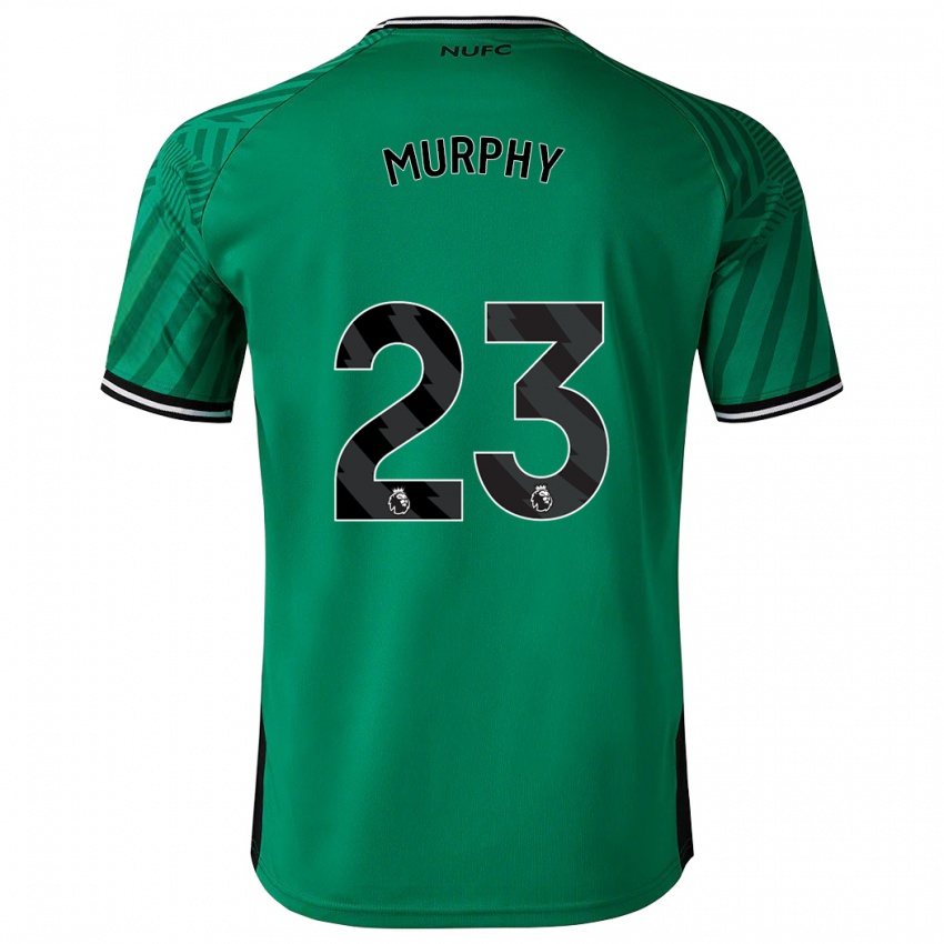 Enfant Maillot Jacob Murphy #23 Vert Tenues Extérieur 2023/24 T-Shirt Suisse