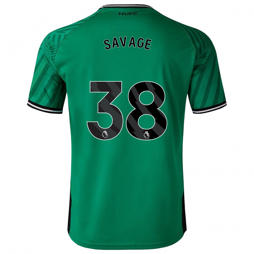 Kinder Remi Savage #38 Grün Auswärtstrikot Trikot 2023/24 T-Shirt Schweiz