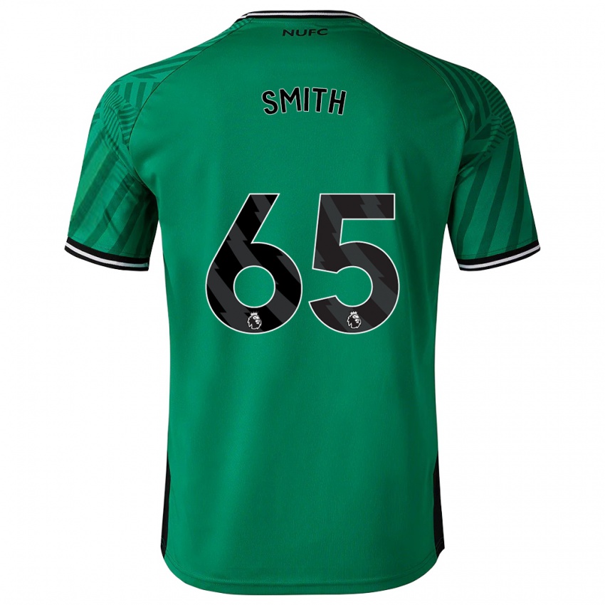 Enfant Maillot Jude Smith #65 Vert Tenues Extérieur 2023/24 T-Shirt Suisse