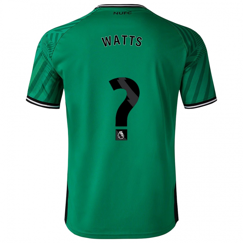 Enfant Maillot Logan Watts #0 Vert Tenues Extérieur 2023/24 T-Shirt Suisse