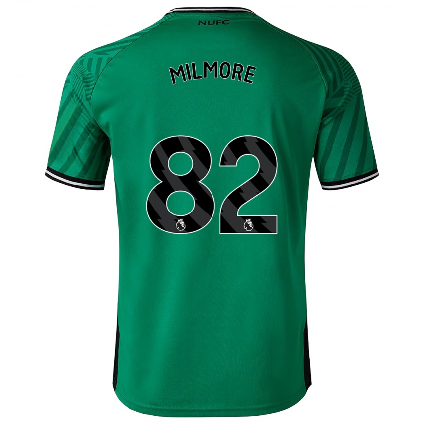 Enfant Maillot Carter Milmore #82 Vert Tenues Extérieur 2023/24 T-Shirt Suisse