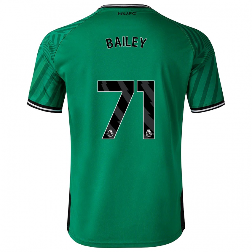 Enfant Maillot Scott Bailey #71 Vert Tenues Extérieur 2023/24 T-Shirt Suisse
