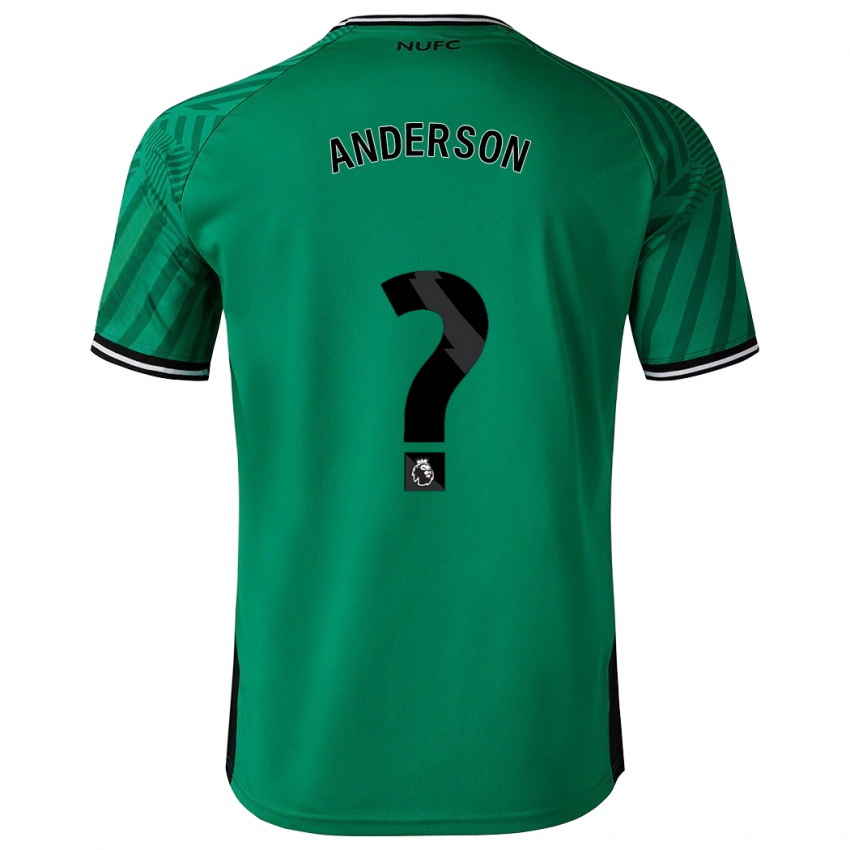 Enfant Maillot Will Anderson #0 Vert Tenues Extérieur 2023/24 T-Shirt Suisse