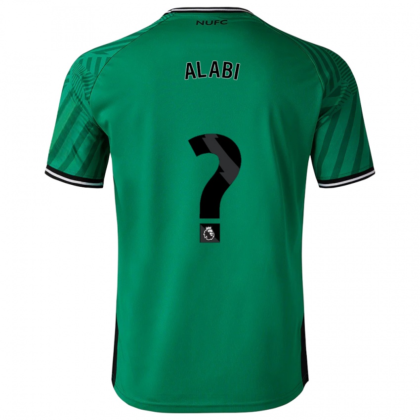 Kinder Sam Alabi #0 Grün Auswärtstrikot Trikot 2023/24 T-Shirt Schweiz