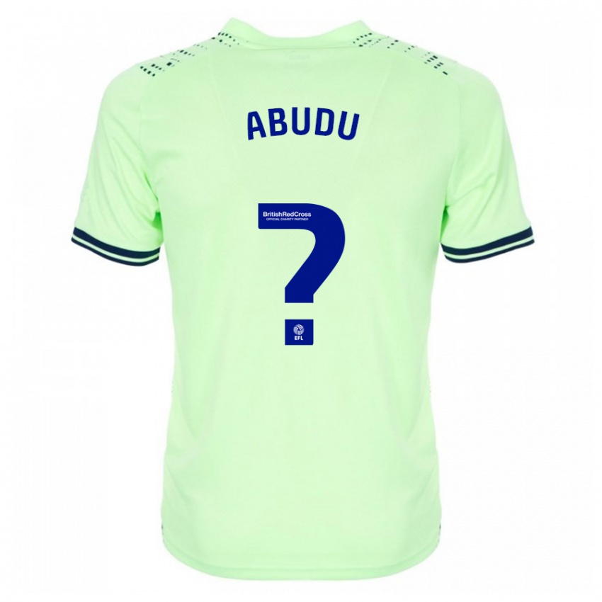 Enfant Maillot Abdul Abudu #0 Marin Tenues Extérieur 2023/24 T-Shirt Suisse