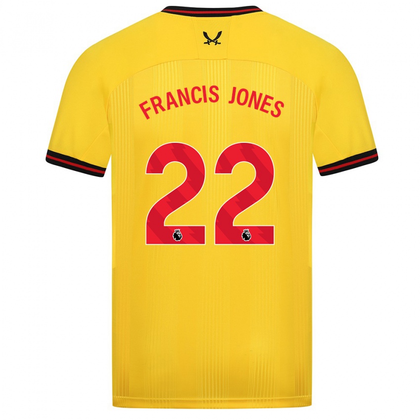 Enfant Maillot Maria Francis-Jones #22 Jaune Tenues Extérieur 2023/24 T-Shirt Suisse