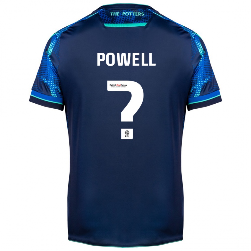 Kinder Owen Powell #0 Marine Auswärtstrikot Trikot 2023/24 T-Shirt Schweiz