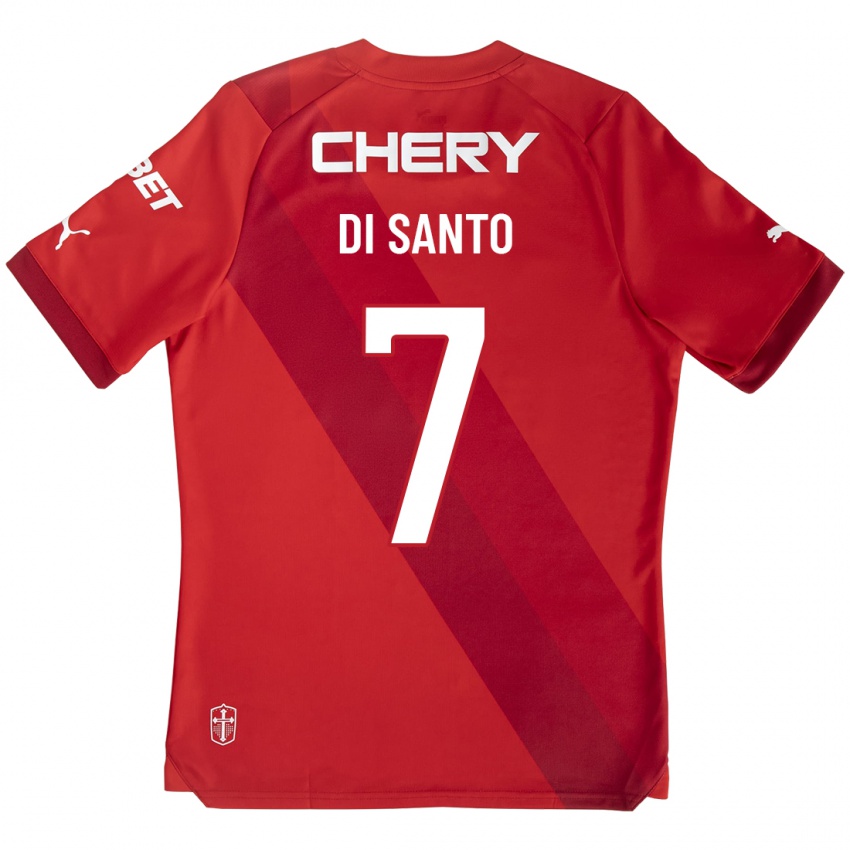 Enfant Maillot Franco Di Santo #7 Rouge Tenues Extérieur 2023/24 T-Shirt Suisse