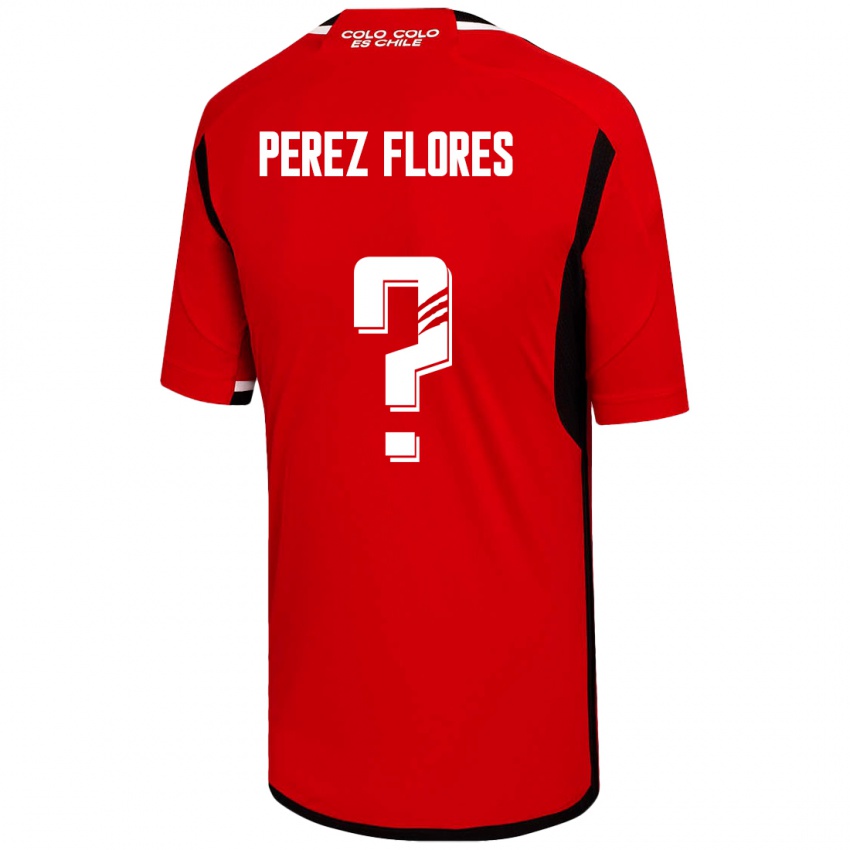 Kinder Benjamín Pérez Flores #0 Rot Auswärtstrikot Trikot 2023/24 T-Shirt Schweiz