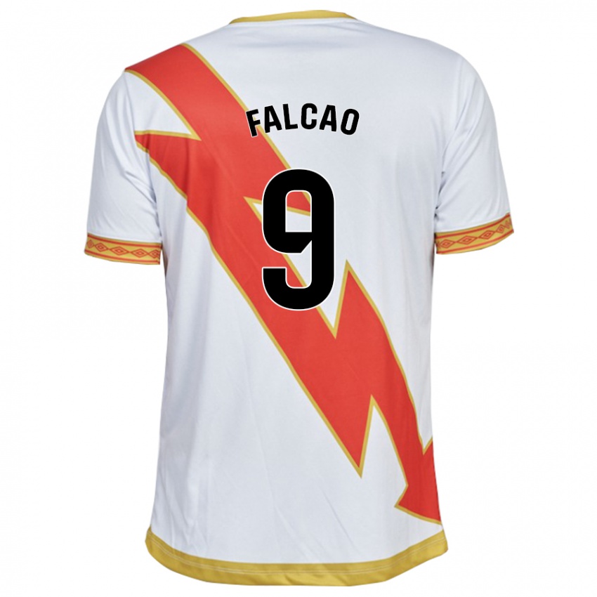 Homme Maillot Radamel Falcao #9 Blanc Tenues Domicile 2023/24 T-Shirt Suisse