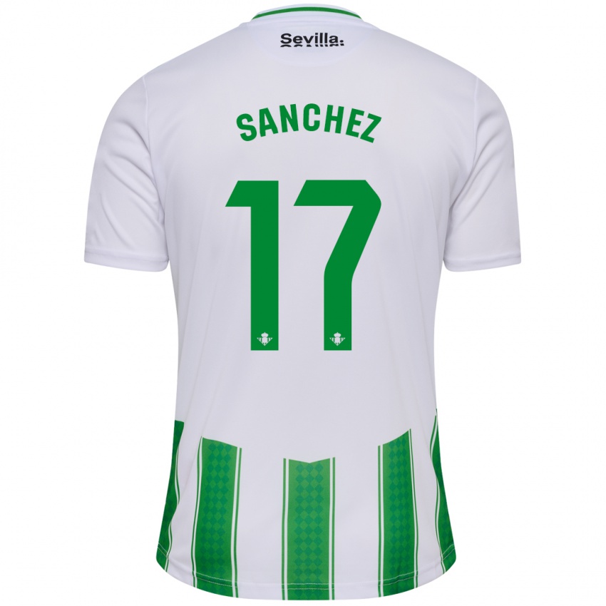 Herren Rodri Sanchez #17 Weiß Heimtrikot Trikot 2023/24 T-Shirt Schweiz