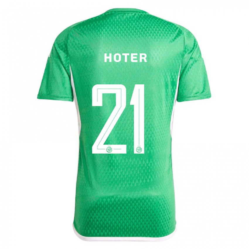 Herren Tavor Hoter #21 Weiß Blau Heimtrikot Trikot 2023/24 T-Shirt Schweiz