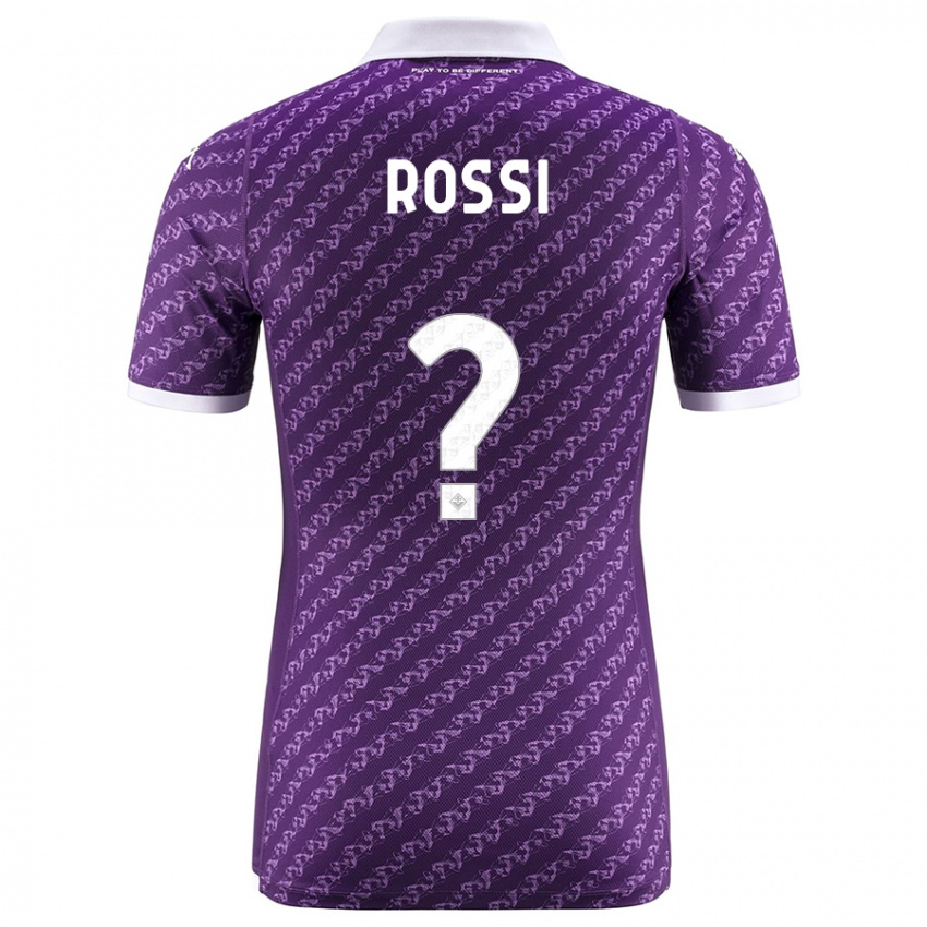 Homme Maillot Alessandro Rossi #0 Violet Tenues Domicile 2023/24 T-Shirt Suisse