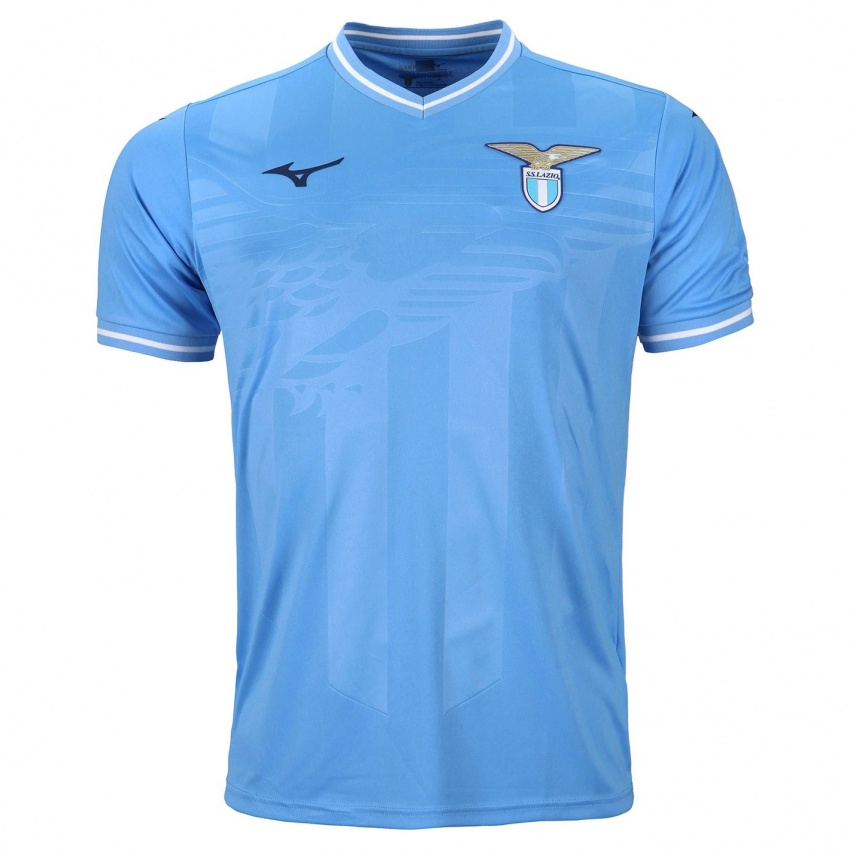 Homme Maillot Luca Pellegrini #3 Bleu Tenues Domicile 2023/24 T-Shirt Suisse