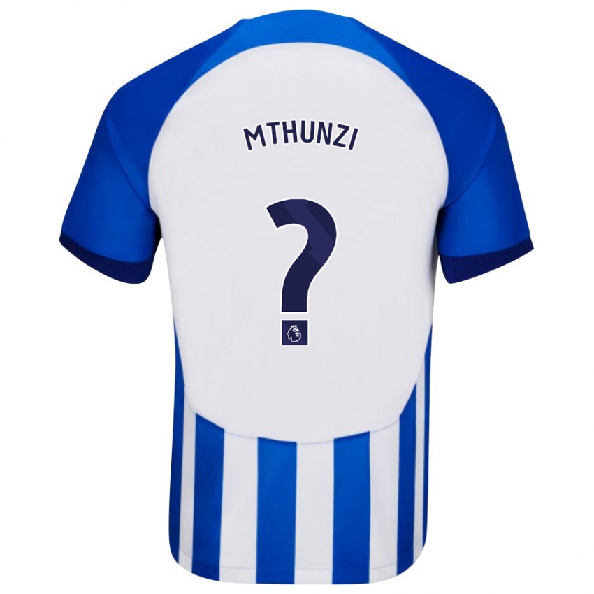 Herren Corbin Mthunzi #0 Blau Heimtrikot Trikot 2023/24 T-Shirt Schweiz