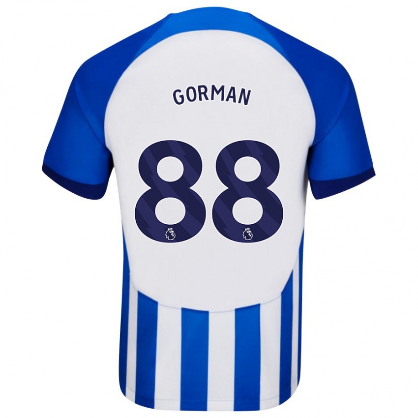 Homme Maillot Ronnie Gorman #88 Bleu Tenues Domicile 2023/24 T-Shirt Suisse