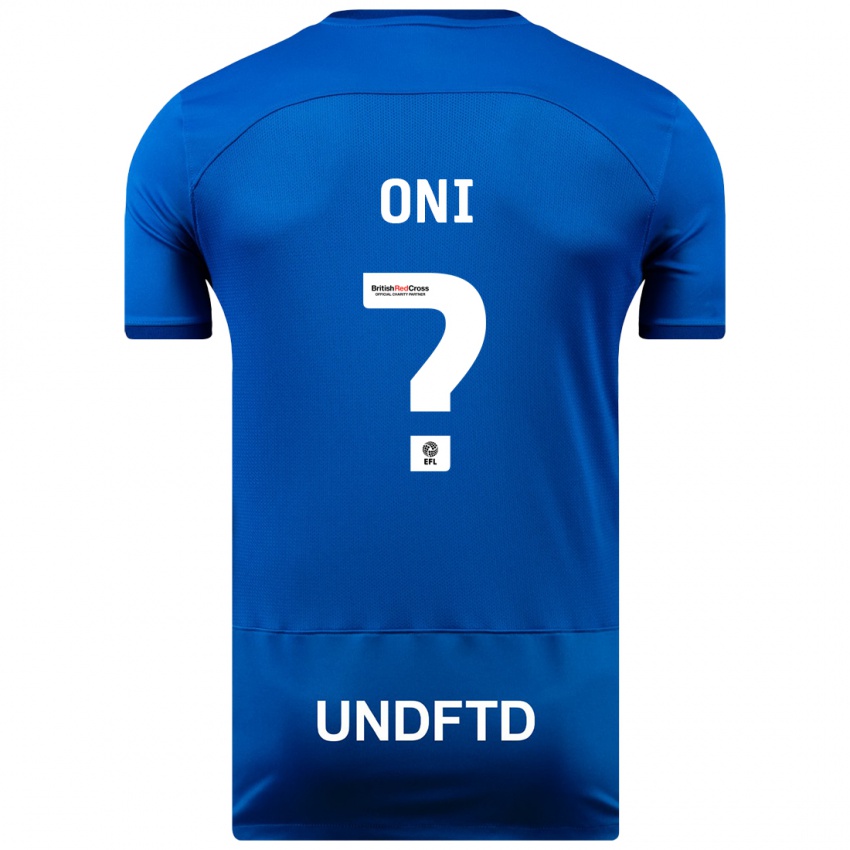 Herren Ifeoluwa Oni #0 Blau Heimtrikot Trikot 2023/24 T-Shirt Schweiz