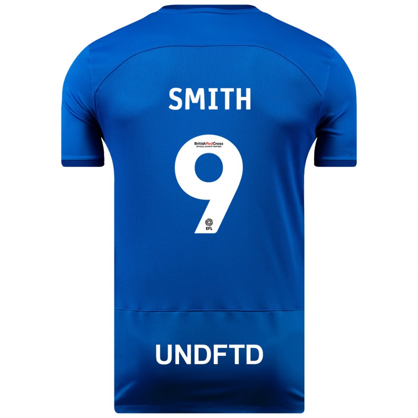 Herren Libby Smith #9 Blau Heimtrikot Trikot 2023/24 T-Shirt Schweiz