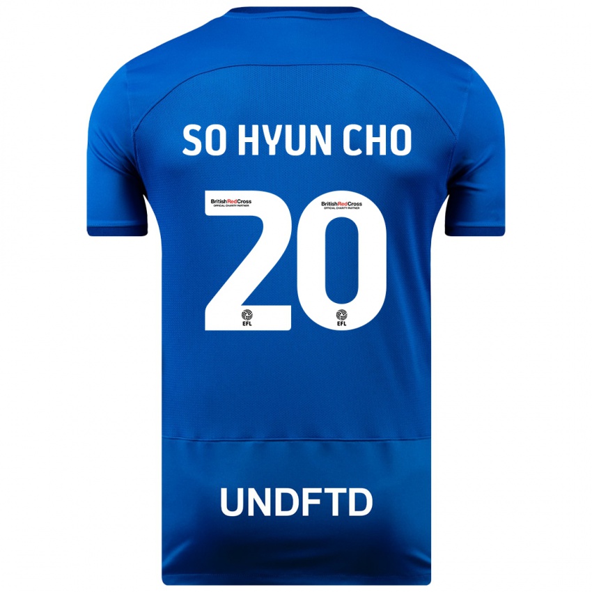 Homme Maillot Cho So-Hyun #20 Bleu Tenues Domicile 2023/24 T-Shirt Suisse