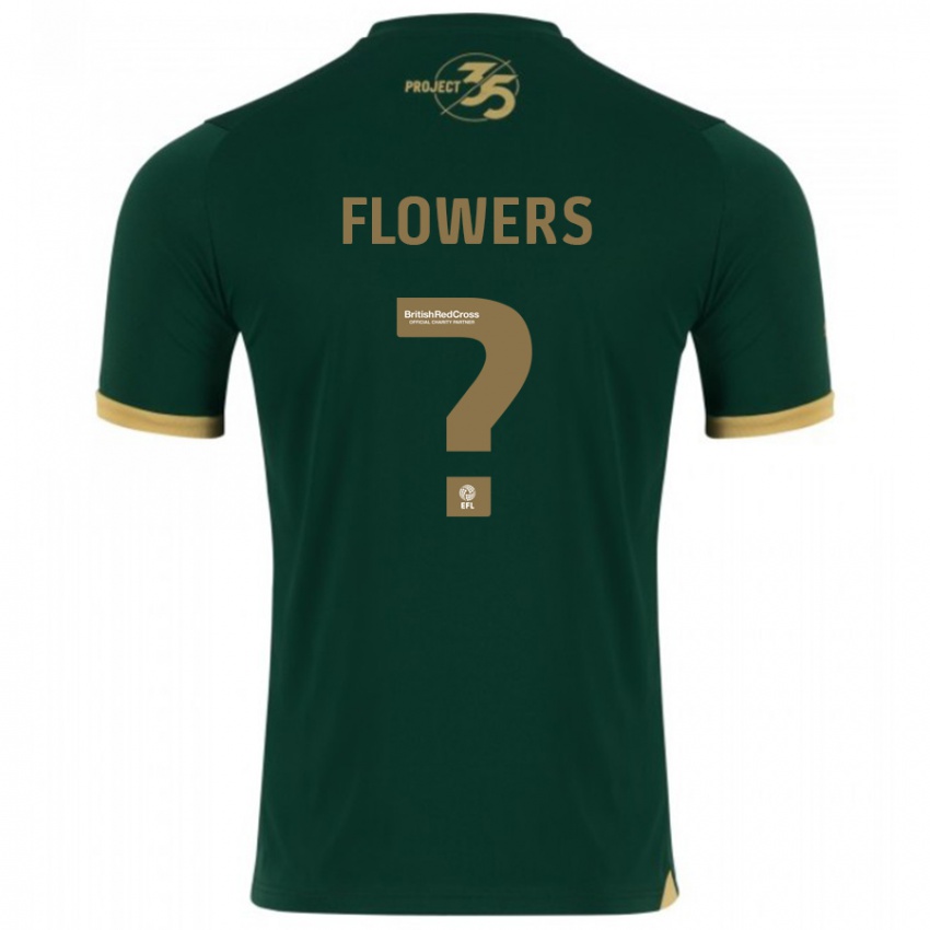 Homme Maillot Lewis Flowers #0 Vert Tenues Domicile 2023/24 T-Shirt Suisse