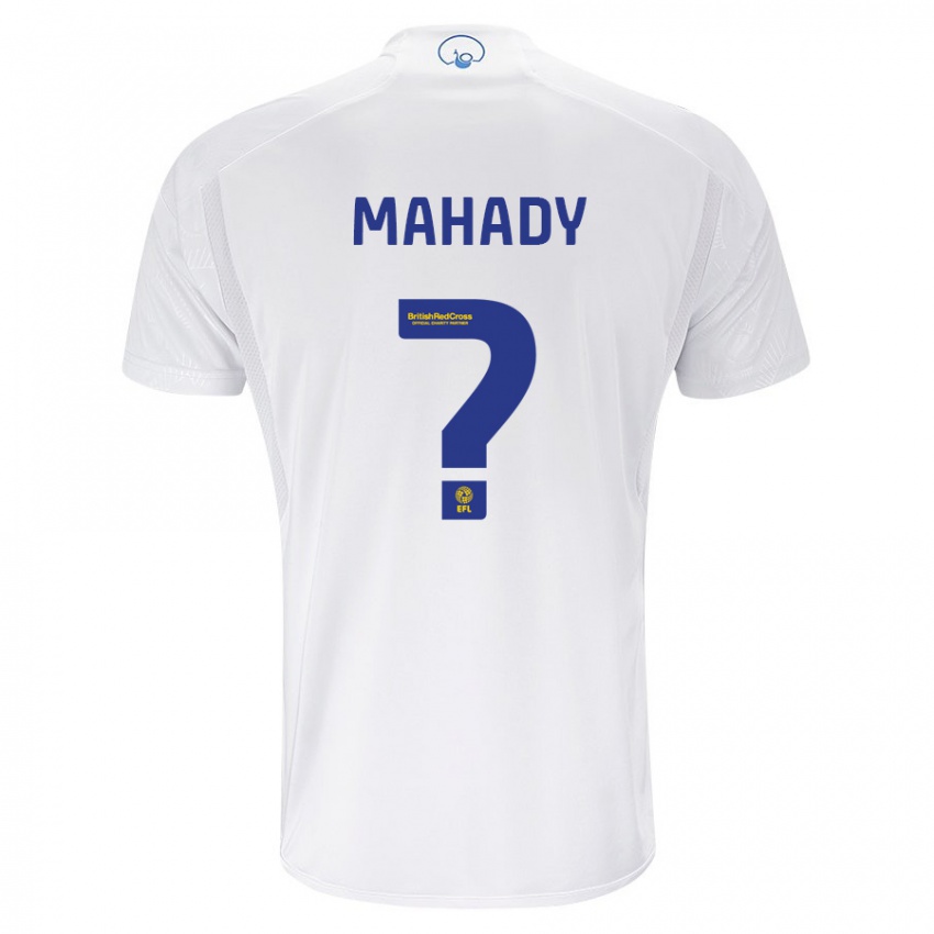 Homme Maillot Rory Mahady #0 Blanc Tenues Domicile 2023/24 T-Shirt Suisse