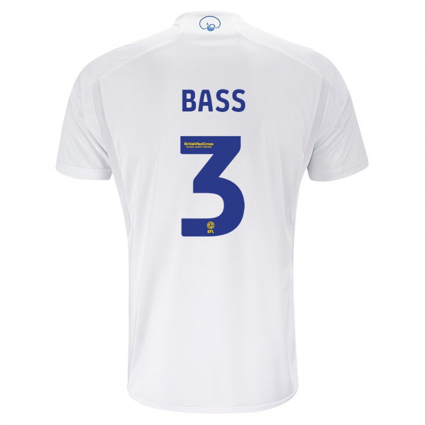 Homme Maillot Rebekah Bass #3 Blanc Tenues Domicile 2023/24 T-Shirt Suisse