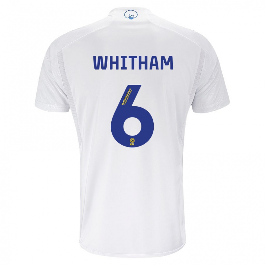 Herren Danielle Whitham #6 Weiß Heimtrikot Trikot 2023/24 T-Shirt Schweiz