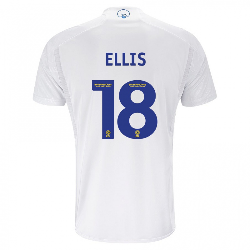Herren Macy Ellis #18 Weiß Heimtrikot Trikot 2023/24 T-Shirt Schweiz