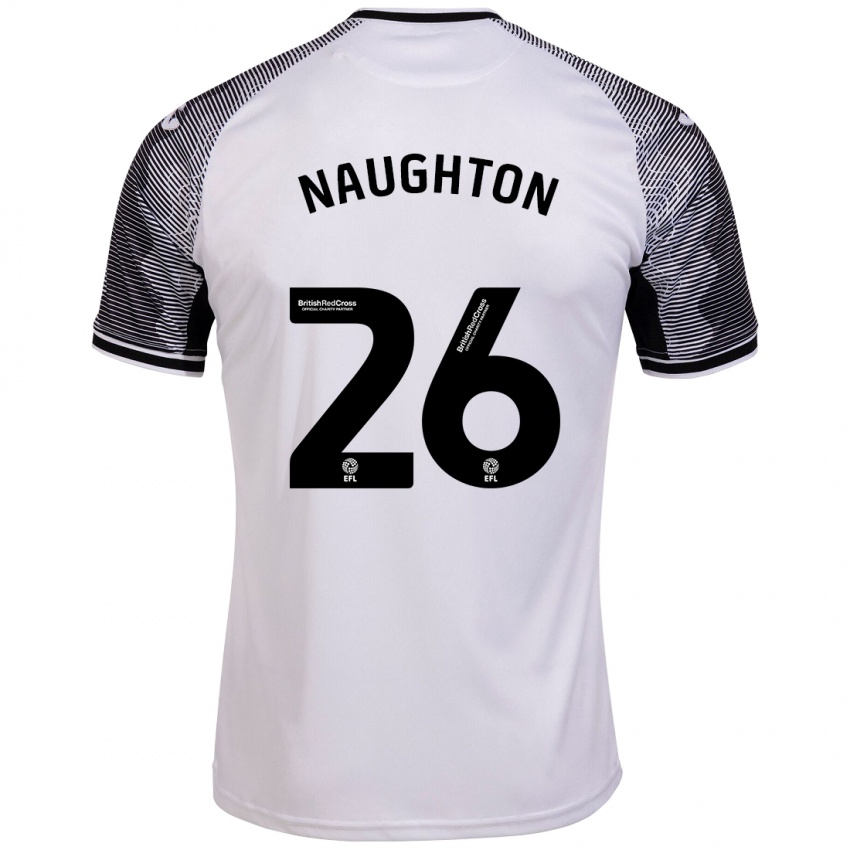 Herren Kyle Naughton #26 Weiß Heimtrikot Trikot 2023/24 T-Shirt Schweiz
