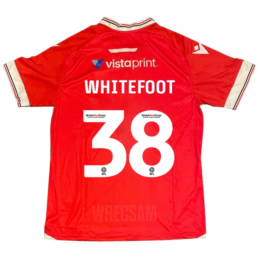 Herren Lily Whitefoot #38 Rot Heimtrikot Trikot 2023/24 T-Shirt Schweiz