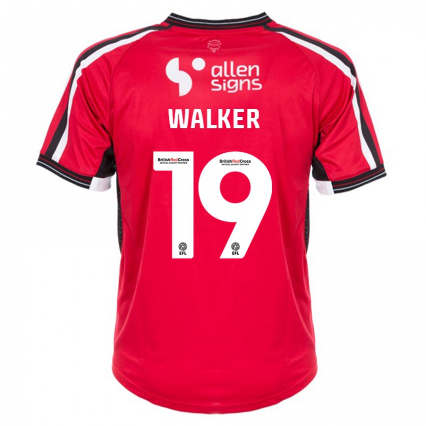 Herren Tyler Walker #19 Rot Heimtrikot Trikot 2023/24 T-Shirt Schweiz
